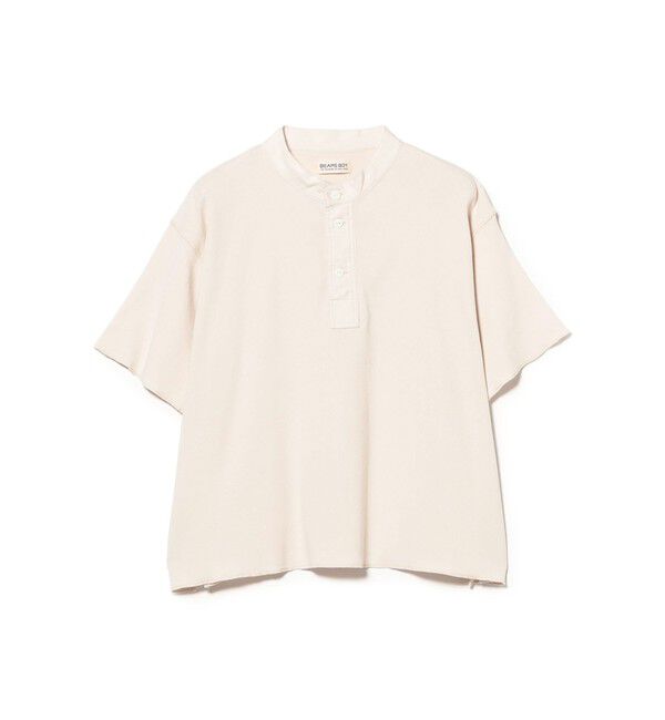 BEAMSBOY「カットオフ ヘンリーネック T」|Tシャツ・カットソー|