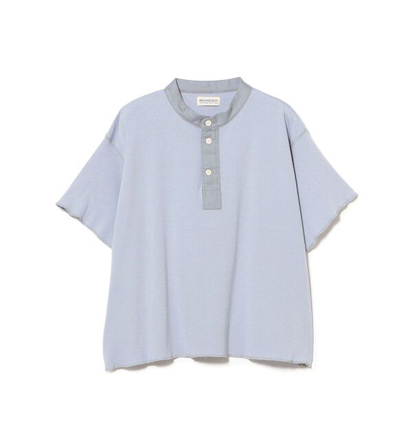 BEAMSBOY「カットオフ ヘンリーネック T」|Tシャツ・カットソー|