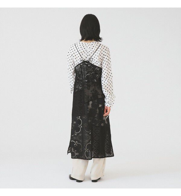 Ray BEAMS 「レース パッチワーク キャミ ワンピース」|ワンピース|