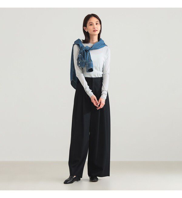 Demi-Luxe BEAMS 「【接触冷感】コットン ハイツイストシアー Tシャツ 26SS」|Tシャツ・カットソー|