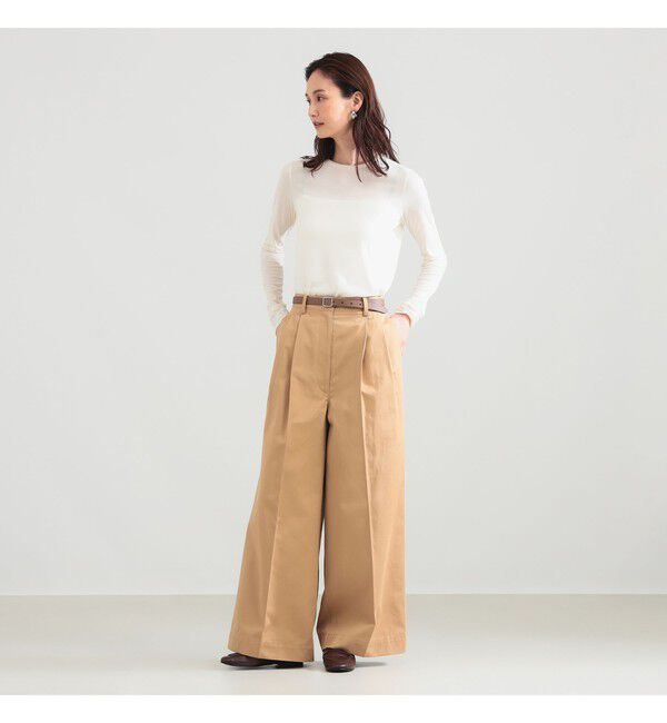 Demi-Luxe BEAMS 「コットン ハイツイスト シアー Tシャツ 26AW」|Tシャツ・カットソー|