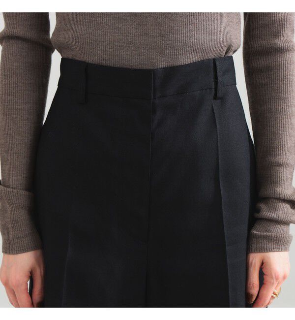 Demi-Luxe BEAMS 「クリース オーバー ショートパンツ」|チノ|