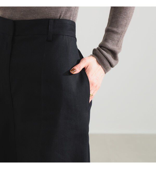 Demi-Luxe BEAMS 「クリース オーバー ショートパンツ」|チノ|