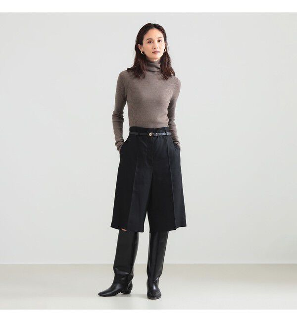 Demi-Luxe BEAMS 「クリース オーバー ショートパンツ」|チノ|