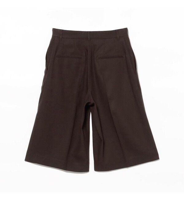 Demi-Luxe BEAMS 「クリース オーバー ショートパンツ」|チノ|