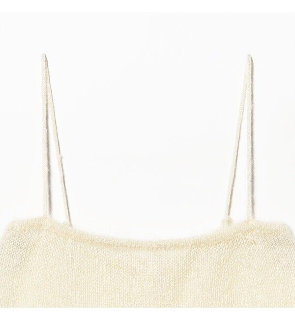 Demi-Luxe BEAMS 「モヘヤ ニット キャミソール」|ニット・セーター|