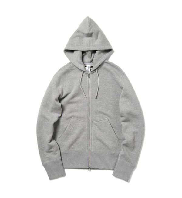 BEAMS PLUS「LOOPWHEELER / 別注 Slim Zip Sweat Hoody」|スウェット・ジャージ|