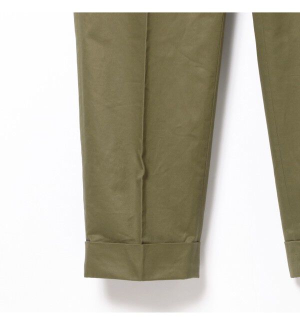 BEAMS PLUS「BEAMS PLUS / コットンツイル アイビー トラウザーズ アンクルカット」|その他|