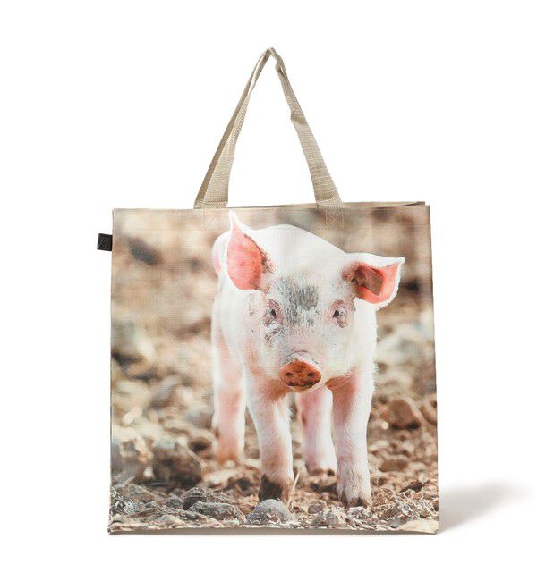 bPr BEAMS「Esschert Design / Shopping bag farm animals アニマル バッグ」|ポーチ|