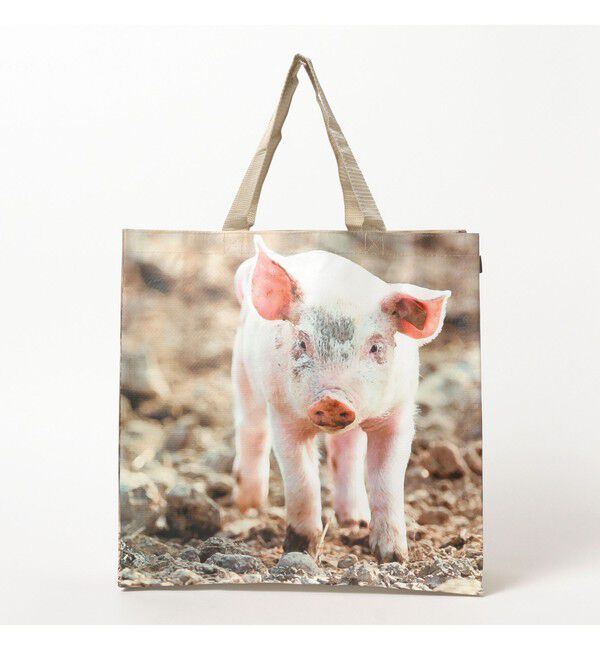 bPr BEAMS「Esschert Design / Shopping bag farm animals アニマル バッグ」|ポーチ|