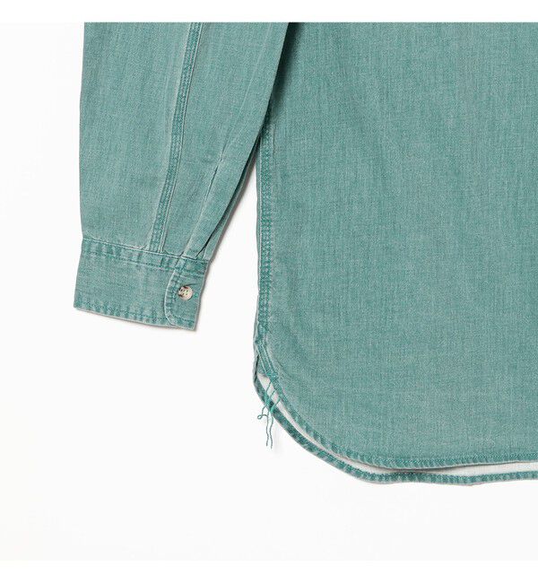 BEAMS PLUS「WORK Light Denim Pigment Coating」|シャツ・ブラウス|