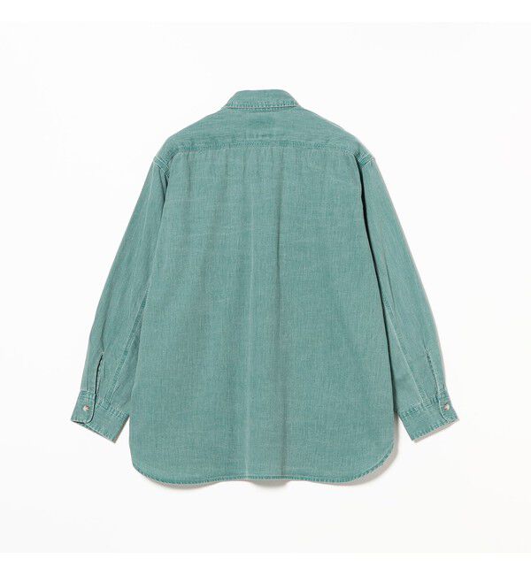 BEAMS PLUS「WORK Light Denim Pigment Coating」|シャツ・ブラウス|