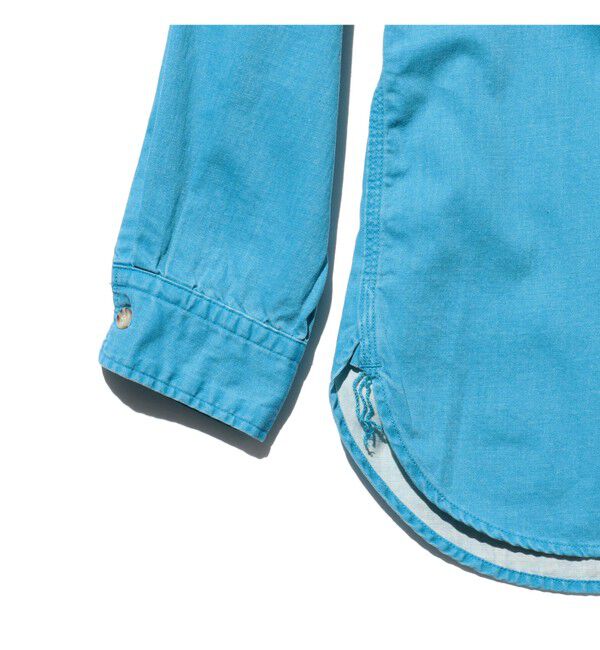 BEAMS PLUS「WORK Light Denim Pigment Coating」|シャツ・ブラウス|