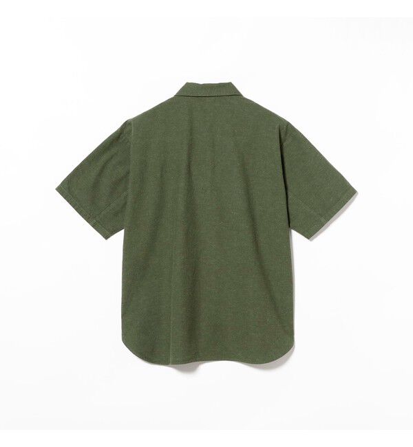 BEAMS「ミリタリー プルオーバー シャツ 【ワイドフィット】」|シャツ・ブラウス|