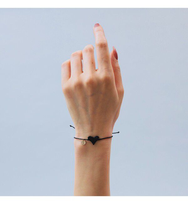 bPr BEAMS「【別注】OJO DE MEX / Macrame Bracelet」|その他|HEART_BLACK