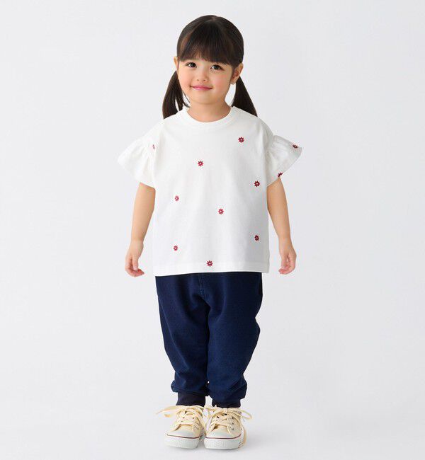 SHIPS Colors 「SHIPS Colors: 80～130cm / 〈洗濯機可能〉ストレッチ リブ パンツ◇」|その他|