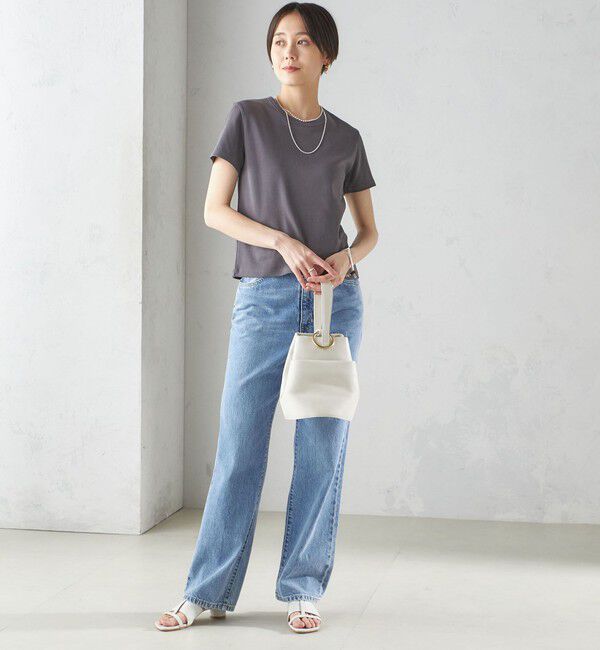 SHIPS for women「オーガニック コットン スムース TEE」|Tシャツ・カットソー|