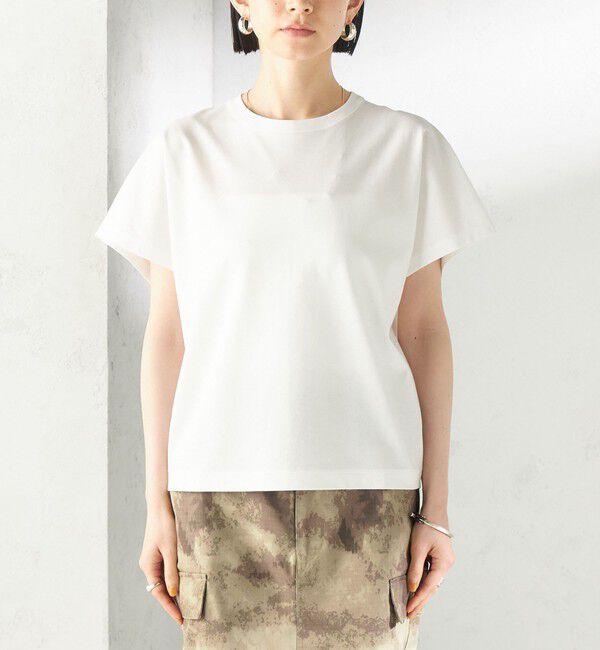 SHIPS for women「〈接触冷感〉ポンチ ドルマン TEE」|Tシャツ・カットソー|