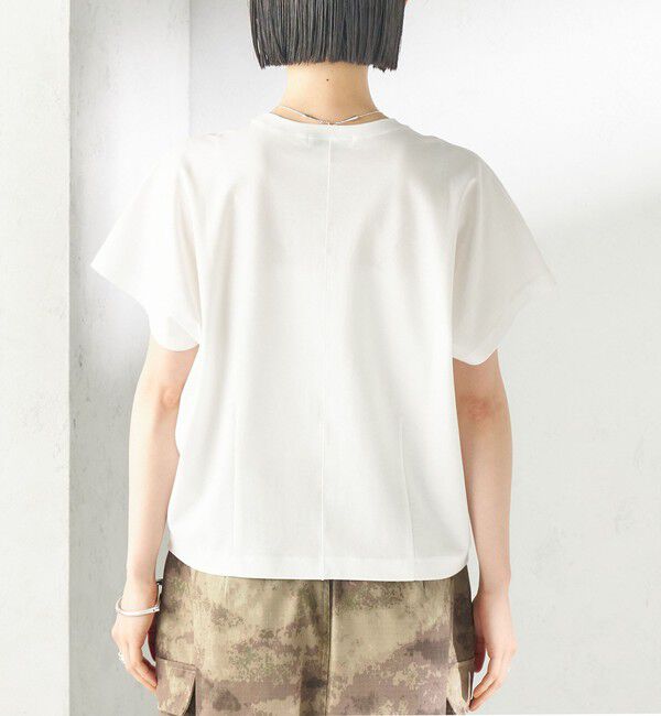 SHIPS for women「〈接触冷感〉ポンチ ドルマン TEE」|Tシャツ・カットソー|
