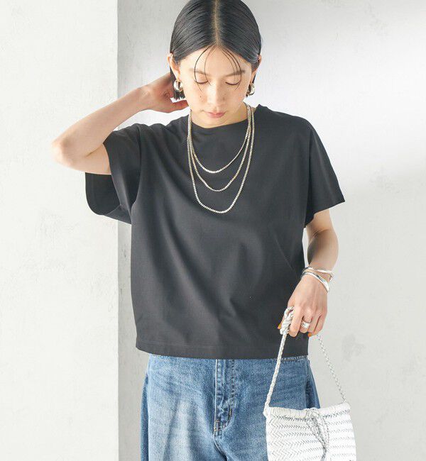 SHIPS for women「〈接触冷感〉ポンチ ドルマン TEE」|Tシャツ・カットソー|