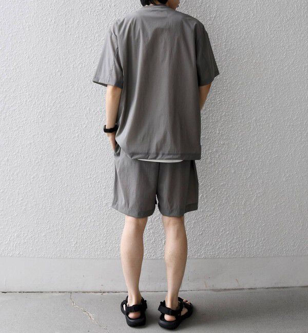 SHIPS any「SHIPS any:〈接触冷感/UVカット〉VEILICE リラックス クルーネック ポケット Tシャツ(セットアップ対応)◇」|シャツ・ブラウス|