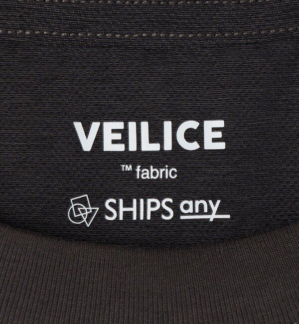 SHIPS any「SHIPS any:〈接触冷感/UVカット〉VEILICE リラックス クルーネック ポケット Tシャツ(セットアップ対応)◇」|シャツ・ブラウス|
