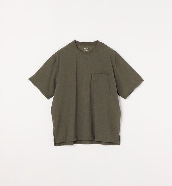 SHIPS any「SHIPS any:〈接触冷感/UVカット〉VEILICE リラックス クルーネック ポケット Tシャツ(セットアップ対応)◇」|シャツ・ブラウス|