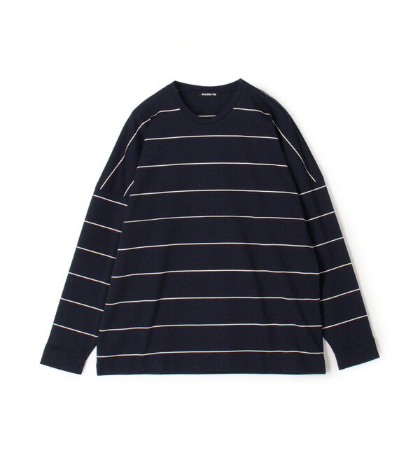 GALERIE VIE「ファインコットン ロングスリーブTシャツ」|Tシャツ・カットソー|62 ネイビー系