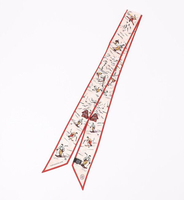 TOMORROWLAND GOODS「ATELIER TOMORROW WINTER SPORTS BANDEAU シルクスカーフ」|バンダナ・スカーフ|