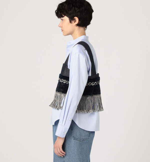 GALERIE VIE「ステイブルーデニム フリンジビスチェ」|その他|