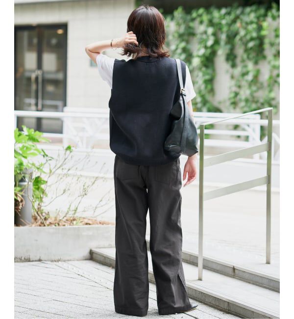SLOBE IENA「《4サイズ展開/WEB限定/予約》コットンストレートパンツ」|カーゴ|