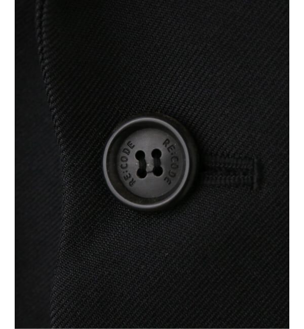 IENA「RE CORD/リコード Raw Edged Detail Crop Jk ジャケット RJJAX26999BKX」|その他|