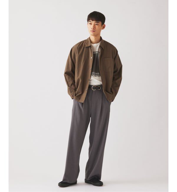 JOURNAL STANDARD relume「《予約》JAMES FABRIC / ジェームスファブリック ガーメントダイ シャツ」|シャツ・ブラウス|