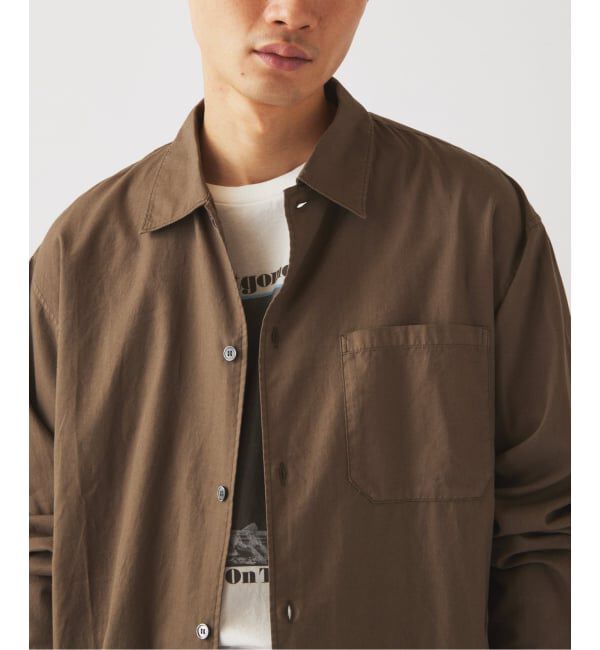 JOURNAL STANDARD relume「《予約》JAMES FABRIC / ジェームスファブリック ガーメントダイ シャツ」|シャツ・ブラウス|