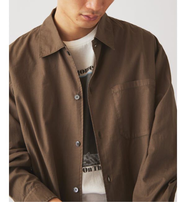 JOURNAL STANDARD relume「《予約》JAMES FABRIC / ジェームスファブリック ガーメントダイ シャツ」|シャツ・ブラウス|