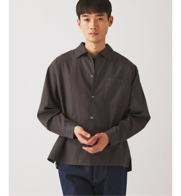 JOURNAL STANDARD relume「《予約》JAMES FABRIC / ジェームスファブリック ガーメントダイ シャツ」|シャツ・ブラウス|