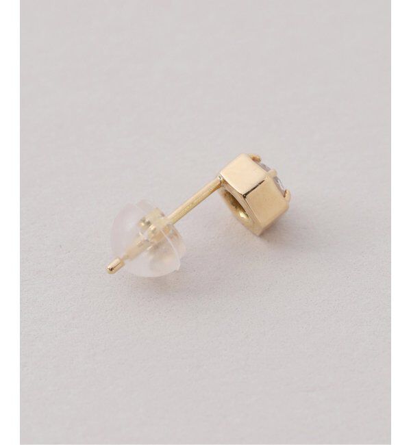 Lilas by Spick&Span「0.18ct六角ダイヤピアス K18（両耳）」|ピアス|