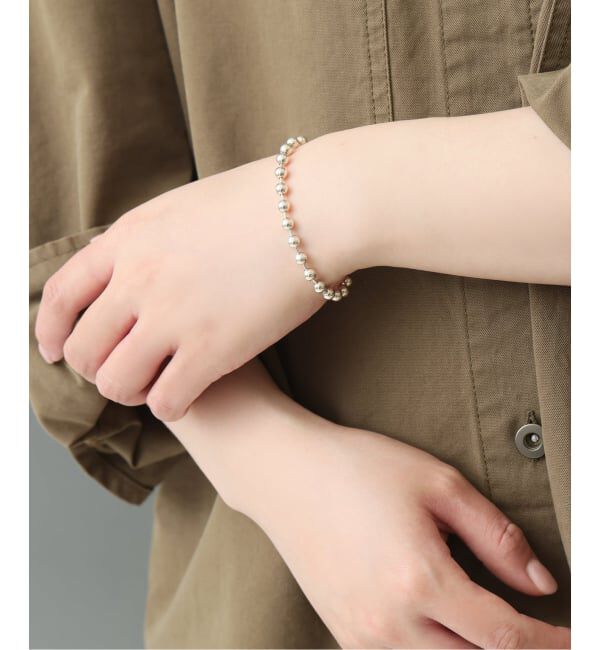 Spick and Span「【SAMH by LILAS】ボールチェーン17cmブレスレット SV」|ブレスレット・バングル|