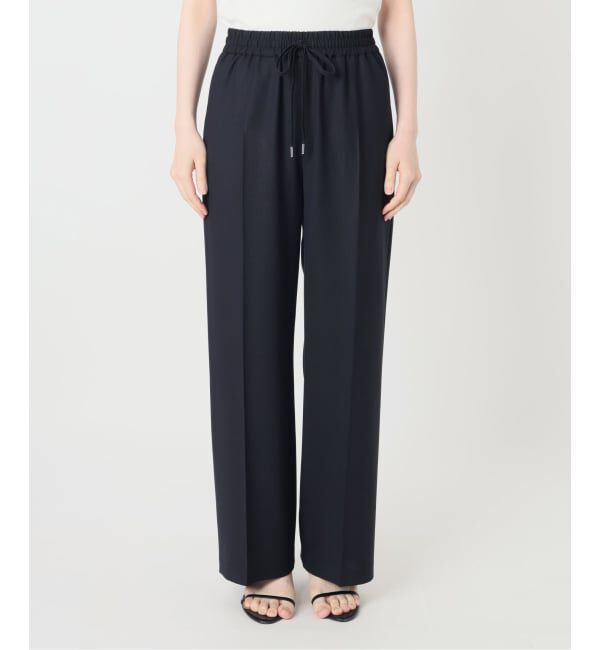 Spick and Span「《予約》ソフトタッチイージースラックスパンツ」|スラックス|