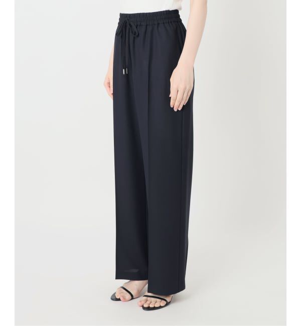 Spick and Span「《予約》ソフトタッチイージースラックスパンツ」|スラックス|