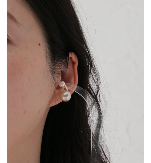 NOBLE「gren by M/グリンバイエム リバーシブルパールピアス」|ピアス|