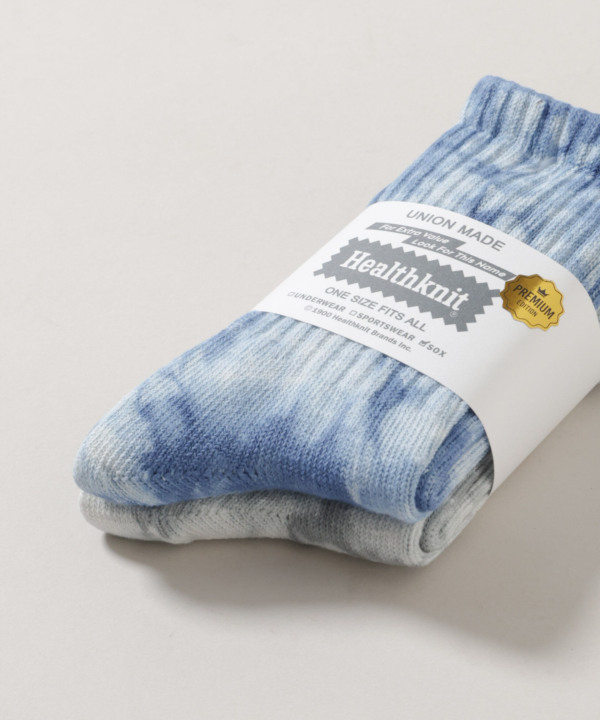 nano･universe「Healthknit/タイダイソックス 2足set」|ソックス|