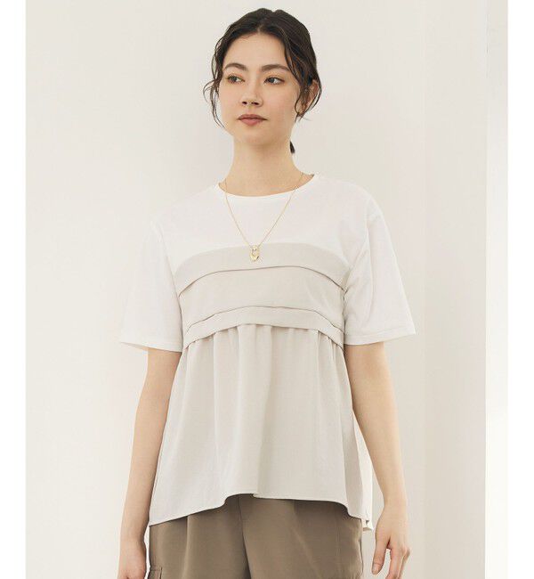 自由区「【カタログ掲載】ビスチェコンビ Tシャツ」|Tシャツ・カットソー|