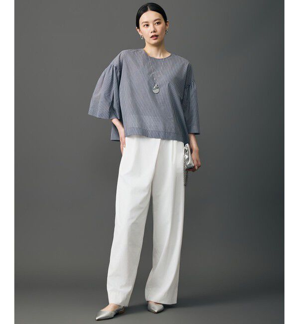 自由区「【SHIHOさん着用・機能性抜群・旬シルエット】ファンクショナルブロード カーブパンツ」|その他|