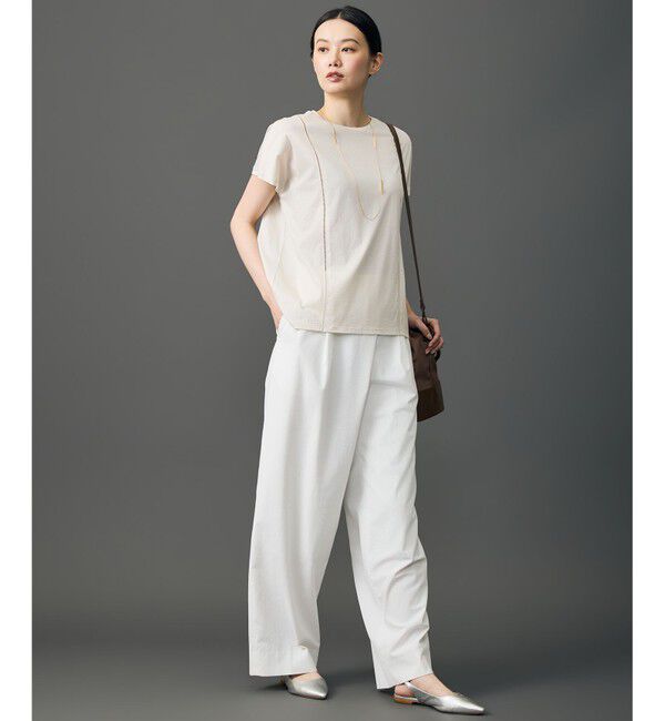 自由区「【SHIHOさん着用・機能性抜群・旬シルエット】ファンクショナルブロード カーブパンツ」|その他|