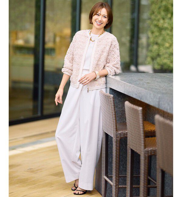 自由区「【SHIHOさん着用・機能性抜群・旬シルエット】ファンクショナルブロード カーブパンツ」|その他|
