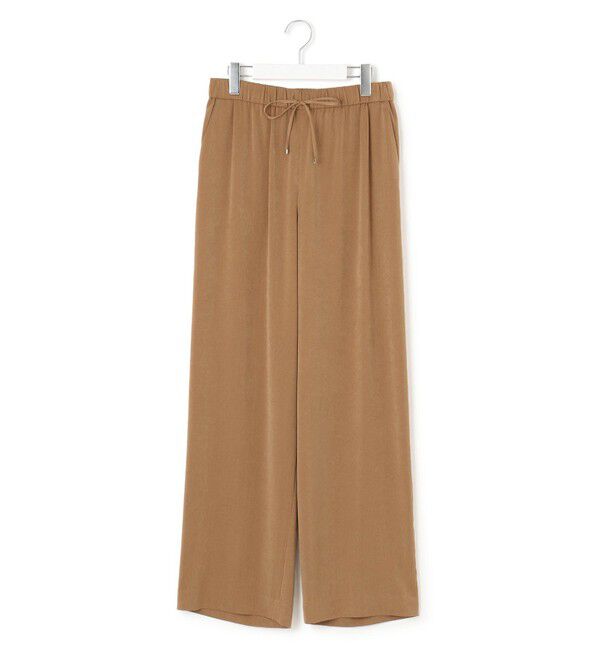 23区「【見上愛さん着用/Oggi10月号掲載/洗える】スエーディーサテン ワイド パンツ」|その他|