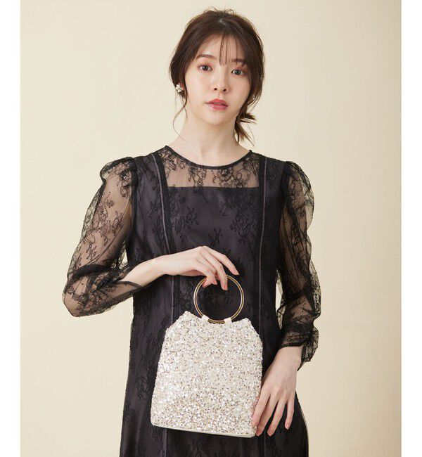 ANY SIS「【Lily Calin】クラシックナローレース ドレス」|ドレス|