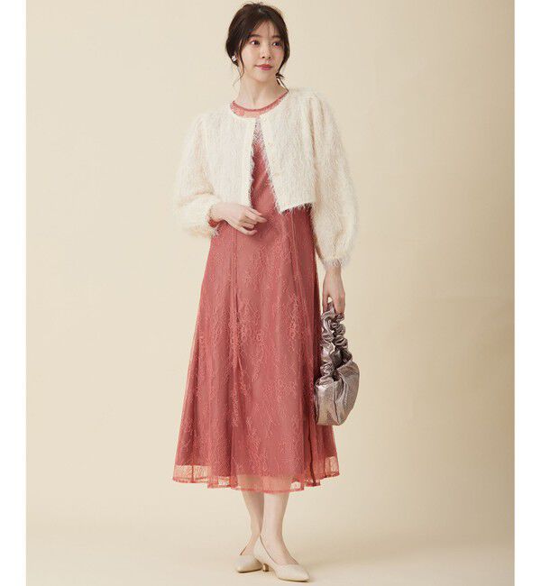 ANY SIS「【Lily Calin】クラシックナローレース ドレス」|ドレス|