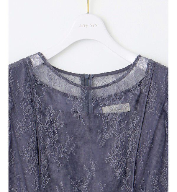 ANY SIS「【Lily Calin】クラシックナローレース ドレス」|ドレス|